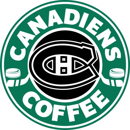 Montreal Canadiens Starbucks Coffee Logo vinyl decal